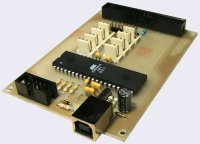 Własny kontroler joystick'a zbudowany na AVR