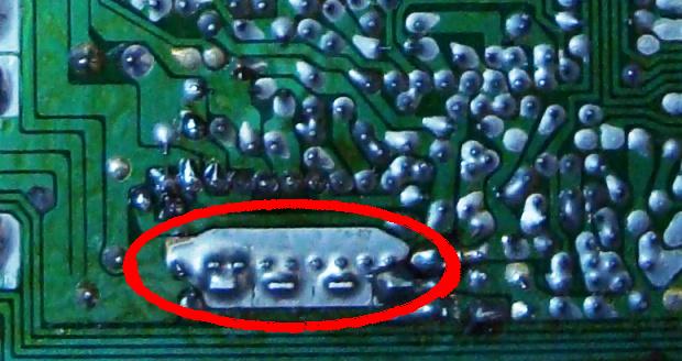 Zwarcie w Uniden pro 510xl - elektroda.pl