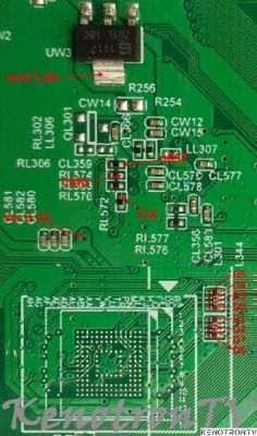 Nordmende ND50KS4100S UHD TV: LDD.M538.B138 Motherboard Info & Damaged Component Photos Request