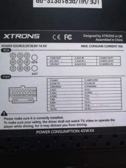 Xtrons pf81psts - Podłączenie radia do Toyota Prius i RAV4 - poprawność połączeń?