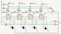 Schemat przełącznika audio na 4017 - brak zasilania na nodze 16 i GND na nodze 8?