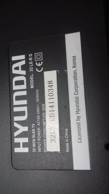 Searching for Hyundai 32LE-RD TV Firmware: TV Not Starting, Need Dump Files & Guidance
