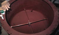 Custom 6mm Sheet Metal Buffer Heat Accumulator for 30KW Wood-Fired Boiler in Basement
