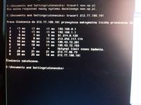The computer connects to the network, but the internet is down.