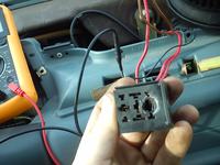 Renault Scenic 1,9 Dci - Wentylator nawiewu nie działa na 4 biegu.