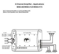 jak zmostkować wzmacniacz crunch mxb 480