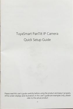 Kamera WiFi Tuya RPP06 1080P - możliwości aplikacji, test, wnętrze