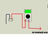 Rozładowuję się akumulator Passat B4 - podłączenie miernika