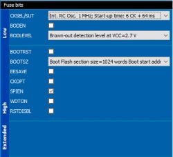 Częstotliwość generowania przerwań przez Timer1 Atmegi8