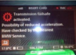 Bmw e65 - po wymianie skrzyni automatycznej nie jest w stanie ruszyć.