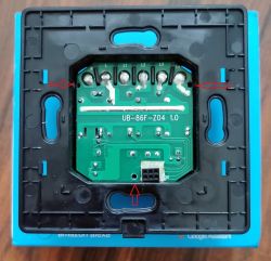 Another CB3S (BK7231N) 3 Gang Touch Switch, Europe, with Neutral, similar to Lamex M17x