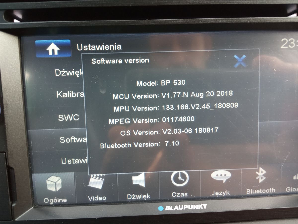 [Rozwiązano] Blaupunkt San Diego 530 Po aktualizacji firmware problemy