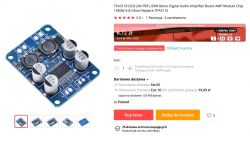 Moduł wzmacniacza mocy mono TPA3118 HW-327