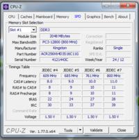 Acer Aspire One 725 C62kk - jaki RAM 4 GB, jaka częstotliwość?