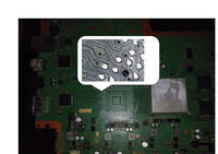PS3 CECH-2504B - brak układu RSX i punktu lutowniczego, jak naprawić?