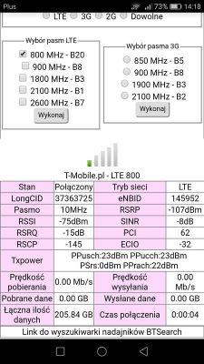 Choosing LTE Antenna for T-Mobile Unlimited Internet: Huawei B525s Router, 800+1800MHz Bands