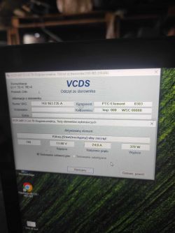 Audi A3 8P 1.9 BKC: Błędy 00483 i 00361 (Z35) nierozwiązane mimo wymiany i testów dodatkowej grzałki