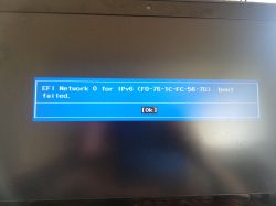 Lenovo Y50-70, błąd EFI Network 0 for IPv4 (F0-76-1C-FC-56-7D) boot failed Lenovo Y50-70, błąd EFI Network 0 for IPv4 (F0-76-1C-FC-56-7D) boot failed