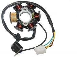 Skuter 2t 50cc - brak świateł i ładowania mimo wymiany CDI, regulatora, statora