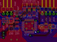 [EAGLE]Warstwa opisu w gerberze i nachodzenie na pady