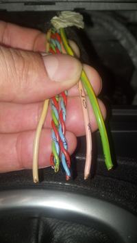 C3 Picasso - Jak podłączyć radio z uciętymi kablami Fakra Quadlock?