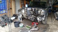 Audi 80 B4 sedan - Swap 1.8t AEB from Audi A6C5 to 80B4 with the entire installation