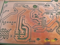 Printing with a laser printer on a PCB laminate