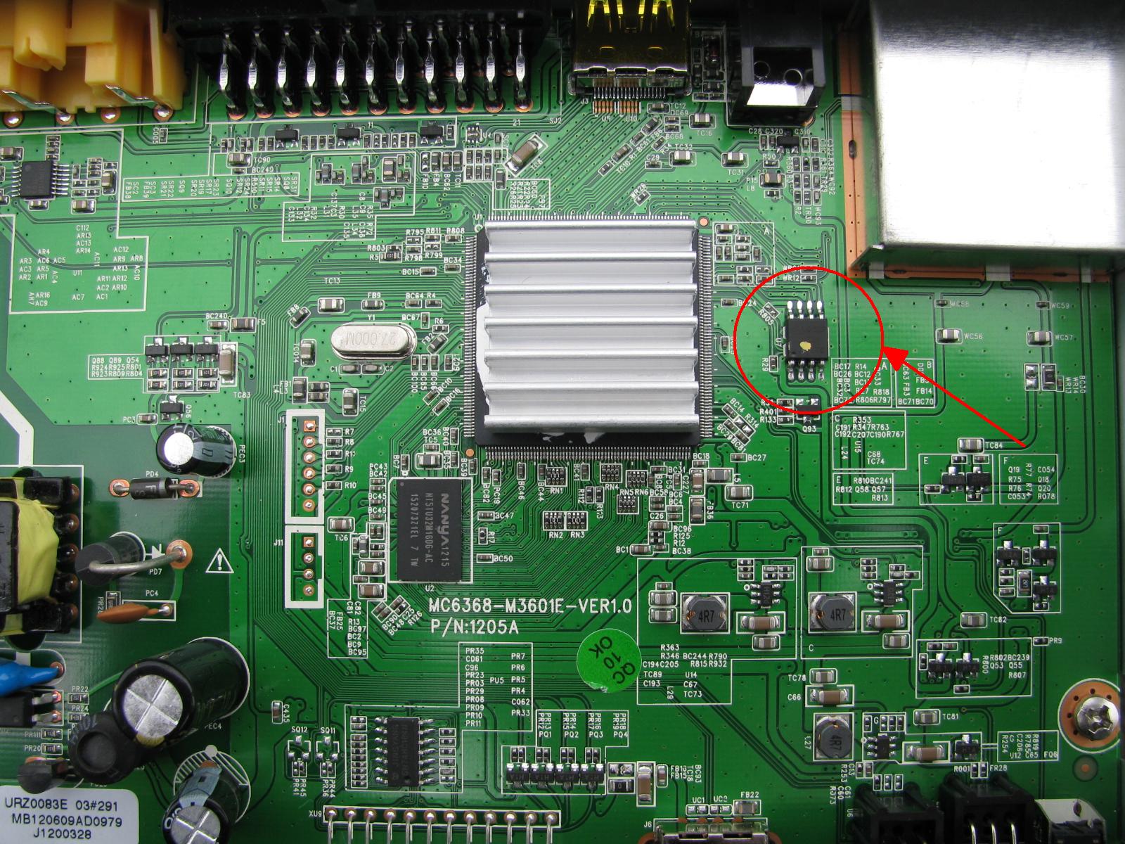 URZ0083E - Naprawa tunera Cabletech URZ0083E DVB-T po złym wgraniu ...