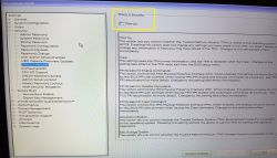Ekran BIOS laptopa Dell Latitude E5470 z zaznaczoną opcją TPM 2.0 Security.