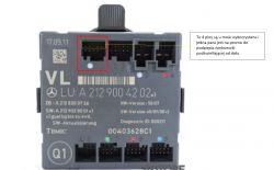 schemat A2129004202 w204 Merc - Mercesdes W204 asystent martwego pola-schemat/ p