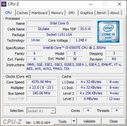 Kompatybilność i OC I5 6500 TE z ASRock Fatal1ty B450 Gaming K4 AM4