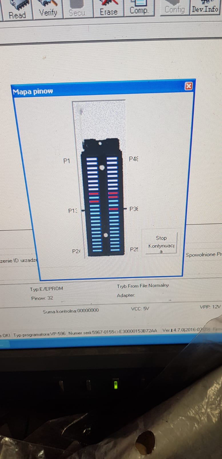 Zamienniki dla M28F512-10c3 - czy M28F512-12C1/12C6 pasują?