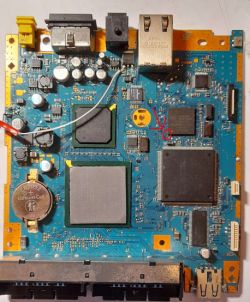 Lokalizacja pinu fan control w PS2 SCPH-79003 - gdzie podłączyć?