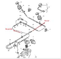 GOLF 3 92 1.8 BEN - Co to za element? Sprawa z wycieraczką i spryskiwaczem