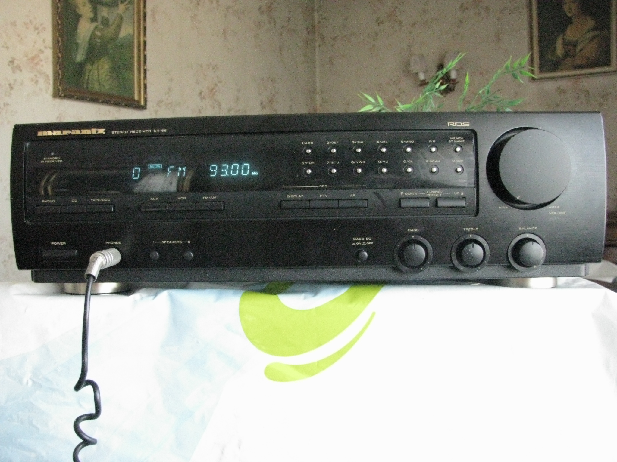 Marantz SR-65 Stereo RDS Receiver-Verstärker