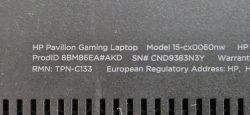 [Sprzedam] Sprzedam HP Pavilion Gaming, i5-8300H, GTX 1050, 16GB RAM, Uszkodzony, Migająca Dioda