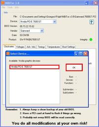 GPU zmiana "Biosu"Modyfikacjia biosu karty graficznej "Flash-Nibi