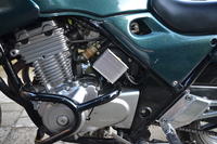 Honda CB500 regulator napięcia motocykla + dojazd na uszkodzonym regulatorze