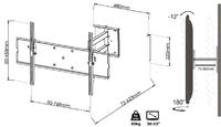Sony 50" jaki uchwyt z regulacją góra/dół , prawo/lewo