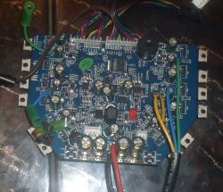 Podłączenie manetki do płyt głównych hoverboard 20B1706S i Ver3.0