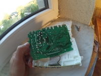 Bosch SRV53M13EU - panel zmywarki nie działa, brak reakcji LED-ów