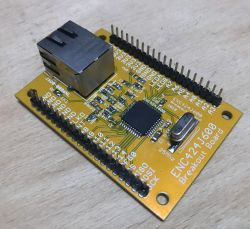 Moduł łączności Ethernet ENC424J600 (czyli taki lepszy ENC28J60) Moduł łączności Ethernet ENC424J600 (czyli taki lepszy ENC28J60)