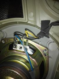 Voice Kraft VK 5500 amplifier and four-wire speakers from the Panasonic AK44 tow