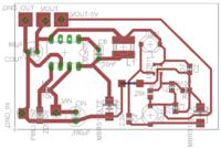 Banalna przetwornica +/-5V o topologii Buck+Cuka