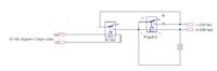 Selection of a 12V contactor for 10W 230V LED lighting with delayed switch-off