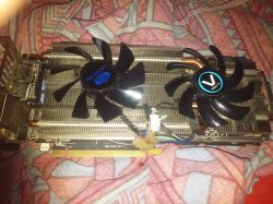 AMD Radeon Vaporo-X R9 270X 2G - Wentylator nasmarowany olejem Rzepakowym