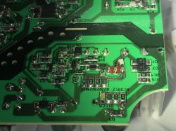 AgPanSMART606025 LED Panel Circuit Board Close-up of LED circuit board with electronic components