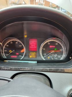 Mercedes Benz Viano - Nagłe brak odpalania, diody na wyświetlaczu, zerowany przebieg