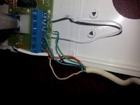 Connecting a new Cyfral Smart-5P intercom in place of the old one