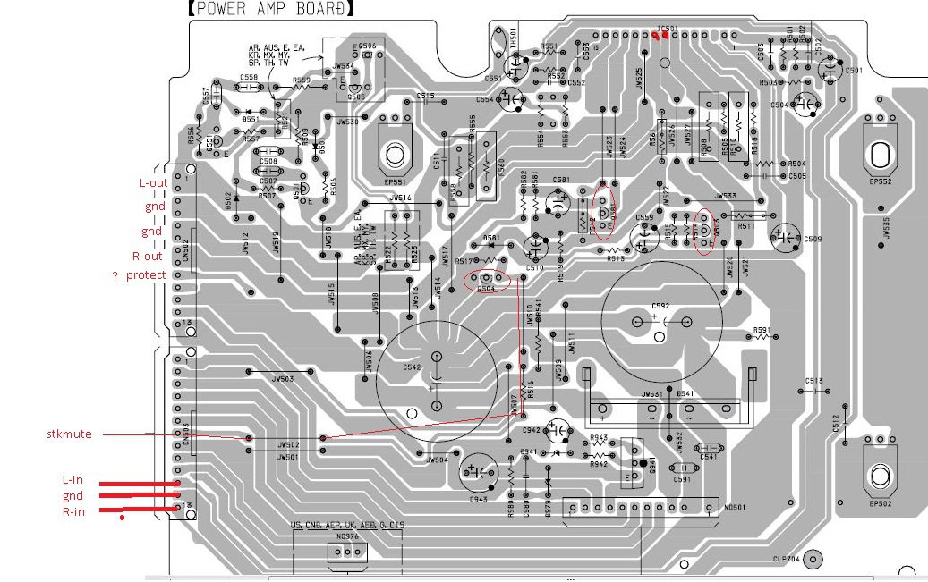 Stk402 100s схема усилителя